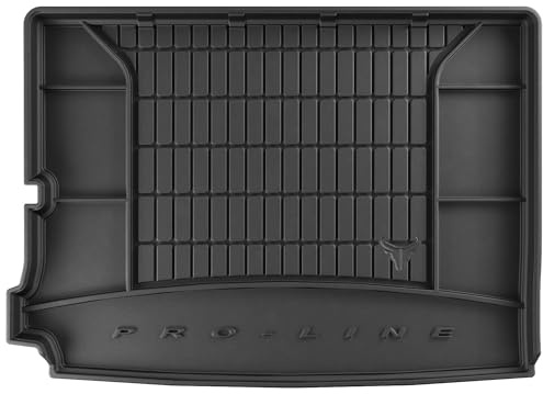 MOTOS Alfombra de goma para el suelo del coche para Peugeot 5008 II desde 2017 Mejore su comodidad de viaje con la alfombra antideslizante Auto TM- Felpudo de coche para todo tipo de clima, protección