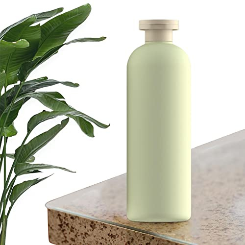 Qihuyi Contenitore da Viaggio per Shampoo - Flaconi Dispenser per Shampoo e balsamo con Cappuccio Ribaltabile | Contenitori Portatili per lozioni di Sapone per soluzioni detergenti per Shampoo