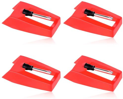 4 Pièces Pointes de Lecture pour Tourne-Disques Crosley, ION, Jensen, Bush et Teac - Optimisez la Qualité Sonore de Votre Platine Vinyle