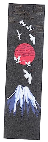 JOINPAYA Bande Adhésive Antidérapante pour Skateboard et Longboard Autocollant Décoratif à Eau Ruban Grip Tape Matériau pour Scooter et Planche à Roulettes