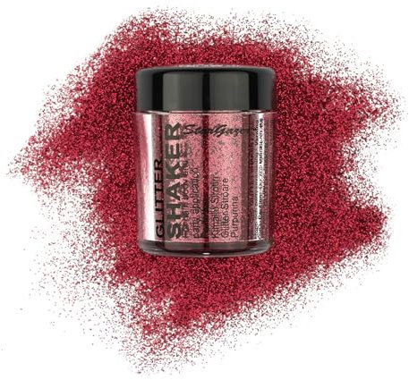 Stargazer Glitter Shaker, Maquillaje de ojos con brillos (Rojo) - 1 unidad
