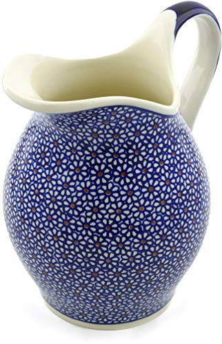Original Bunzlauer Keramik Krug Kanne Wasserkaraffe 1,7Liter Ø14,8xH21cm im Dekor 120