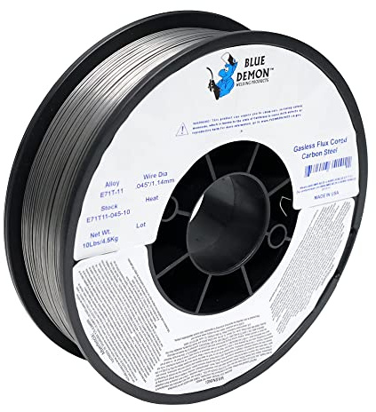 Blue Demon E71T-11 X .045 X 10LB Spool gasless flux core welding wire