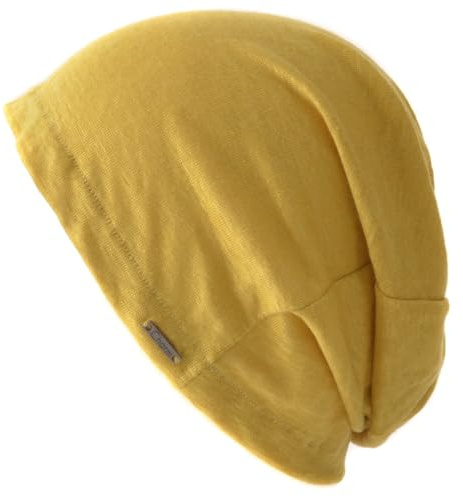 CHARM Leinen Beanie Sommer Mütze Damen | Sommerhut, Slouchy Strick Hut für Männer, Kopfbedeckung Frauen, Aus Japan, Dünn, Leichte