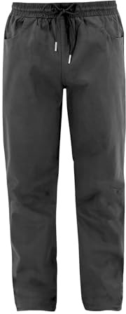 Café Kraft Meteor Pantalon d'escalade pour homme, Rich Black, L