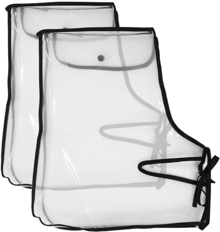 Sosoport Manchons De Guidon Moto Coupe-Vent Et Imperméables Couvre-Mains Chauffants Protection Guidon Moto avec Petite Fenêtre Transparente Installation Facile 2 Pièces 15.75 X 11.81 X 1.57 in
