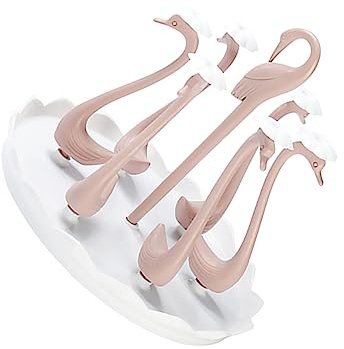 Anneome 1pezzi Portabicchieri in Plastica Per Uso Design Forma Per Asciugare e Conservare Tazze Bicchieri e Bottiglie Decorazione Ristorante e Hotel