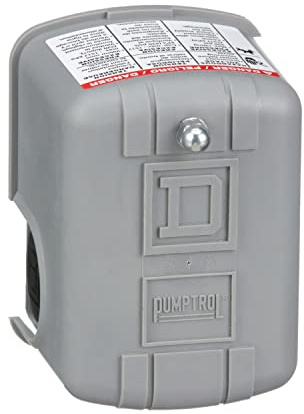 Telemecanique Sensors 9013FSG2J24 Air-Pump Pressure Switch, NEMA 1, 40-60 psi Pressure Setting, 20-65 psi Cut-Out, 15-30 psi Adjustable Differential