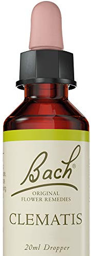Bach Original Flower Remedies (Clematis) Live The Day, Be Focused, Emotional Wellness, Natural Flower Essence, 20ml