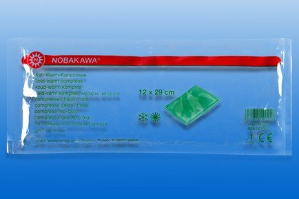 NOBAKAWA - Compressa fredda/calda, 12 x 29 cm, 1 pezzo