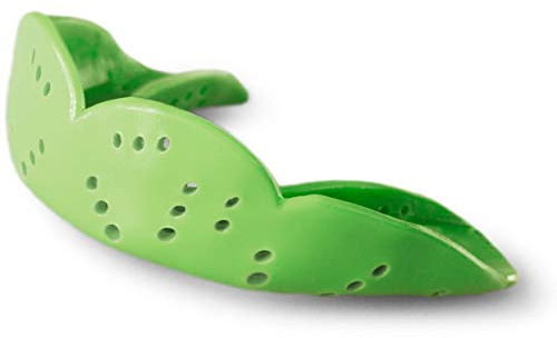SISU Erwachsene Nextgen Aero Zahnschutz, grün( spring green), Einheitsgröße | Sport Mundschutz für Boxen, Hockey, Lacrosse und Kampfsport Dünnes Material, sprechen und atmen bleiben möglich