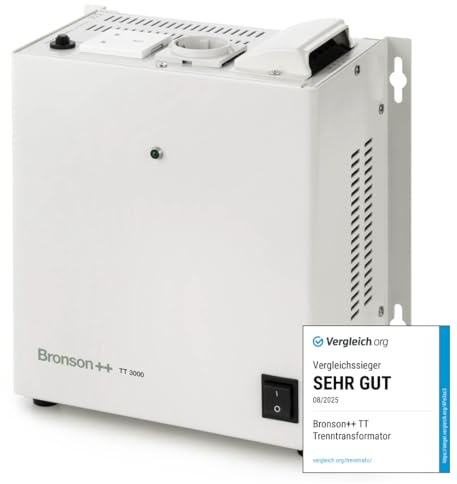 Bronson TT 3000 Transformateur d'Isolement Transfo de Séparation Tore 3000W