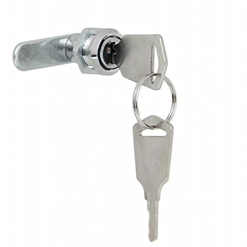 VCHEL Cerradura Para Buzón De Cajón De Aleación De Aluminio, 1 Unidad, 12mm, Para Armario, Buzón, Archivador, Cerradura Para Muebles Con Llave