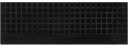 vidaXL Stufenmatten 5 STK. 25x75 cm Gummi