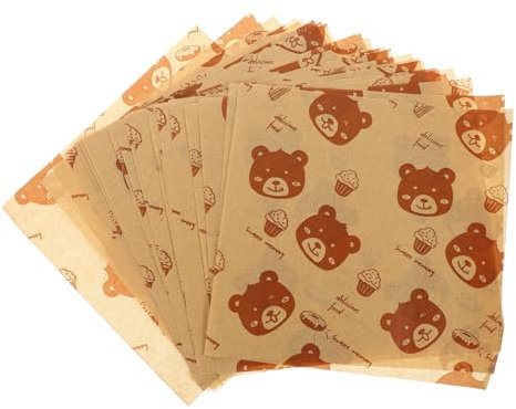Cabilock 500blätter Lebensmittel Sandwich Papier Feinkostpapier Backpapier Käsepapier Für Verpackung Backen Feinkostkörbe Käse