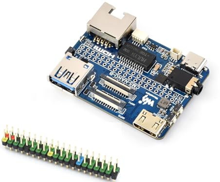 Nano Base Board (B) för Raspberry Pi Compute Module 5 Lite/eMMC, lämplig för att utvärdera Raspberry Pi CM5 eller integreras i slutprodukter