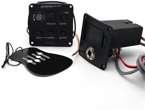 Tonabnehmer Akustikgitarren 4-Band Akustikgitarren-Tonabnehmermikrofon Hybrid-Vorverstärker Mit EQ-Tuner Drei Spezifikationen Verfügbar(3/4)