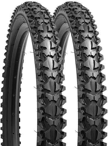 YunSCM 2Pcs Faltbare 16 Zoll Fahrradreifen 16X2.125 Mantel 57-305 kompatibel 16x2.10 16x2.125 16x2.15 Stadt/Straße/Mountainbike Fahrradreifen