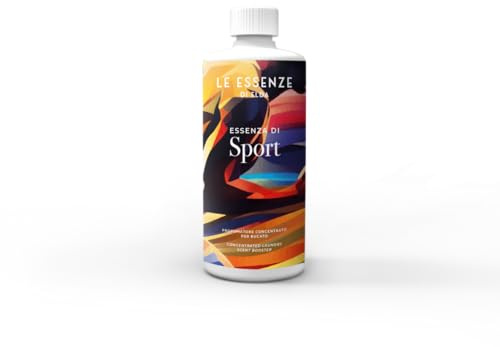Le Essenze di Elda – Essenza per Bucato SPORT 500 ml | Profumazione Fresca ed Energizzante | Alta Concentrazione | Ideale per Abbigliamento Sportivo