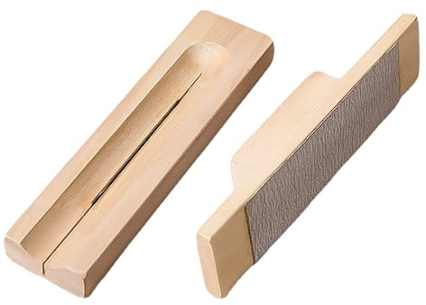 Abrelatas de castañas, pelador manual de madera para castañas, para pelar y desnudar nueces para la preparación de aperitivos para el hogar, cocina y restaurante