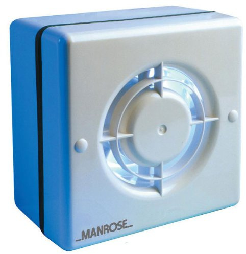 Manrose WF120T 120mm Timer Pullcord Window Fan