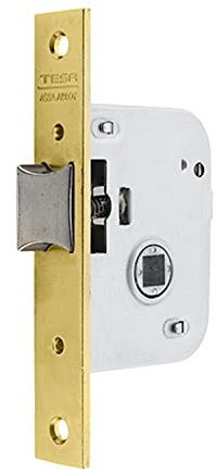 Tesa Assa Abloy 200540HL Cerradura De Embutir Para Puertas De Madera Bronce (Latonado) Entrada 40 mm 2005