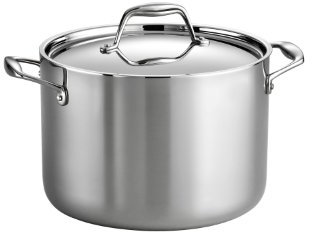 Gourmet olla con tapa tama o: 8-qt.
