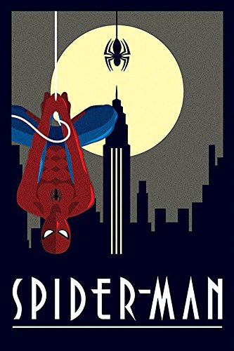 empireposter Marvel Deco Spiderman Hanging