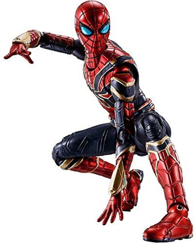 TAMASHII Nations - Spider-Man: No Way Home - Iron Spider, Bandai Spirits S.H. Figuarts | Spider-Man No Way Home Actionfigur S.H. Figuarts - Iron Spider
