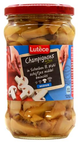 Lutece Champignons in Scheiben 2.Wahl medium, 6er Pack (6 x 170g)