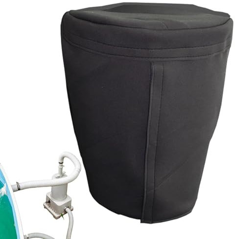 Winter Filter Cover | Waterproof Pool Equipment Cover for Sand Filter & Pool Pump | Anti-UV Outdoor Protection for Garden | Heavy Duty Sand Filter Pump Cover for Winter Weather