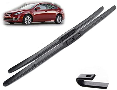 WILSEM 24+16 LHD Front Wiper Blades Car Windshield Windscreen Front Window Wiper For Mazda 6 GH1 MK2 2007 2008 2009 2010 2011 2012