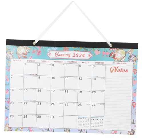 Angoily Wandkalender 2024 Familienkalender Jahresplaner großer Kalender Monatskalender 2024-2025 Jahreskalender hängend Sicht Stabiler Wandkalender Terminkalender Jahreswandkalender Papier