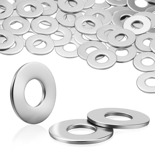 30 Stück Unterlegscheiben M6 Edelstahl Unterlegscheiben M6 x 24 x 1,6mm | Große Karosseriescheiben A2 V2A Edelstahl DIN 9021 Beilagscheiben für Schrauben Muttern Gewindebolzen Gewindestangen