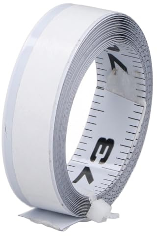 OEBUAFI Imperial Self Adhesive Tape Measure Left to Right Metal Tool for Sewing Saw Tables
