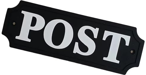 Post Sign Mailbox Wall Labels Room Decorative Plaques Name Badge Plates for Home Office Decoration Enduring Wall Labels for Mailbox