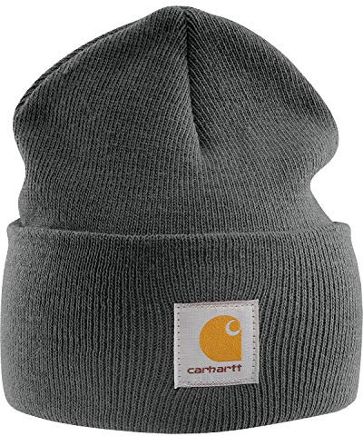 Carhartt Acrylic Mütze Beanie coal A18CLH, heather, A18