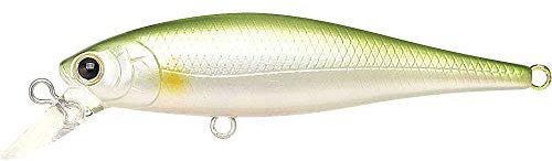 LUCKY CRAFT Pointer 65, 268 Pearl Ayu, Jerkbait, Forellenangeln, Süßwasserbarsch, Angelköder, hängender Harter Köder mit seitlicher Aktion, Gewicht fixiert, niedriger Mittelbalancer