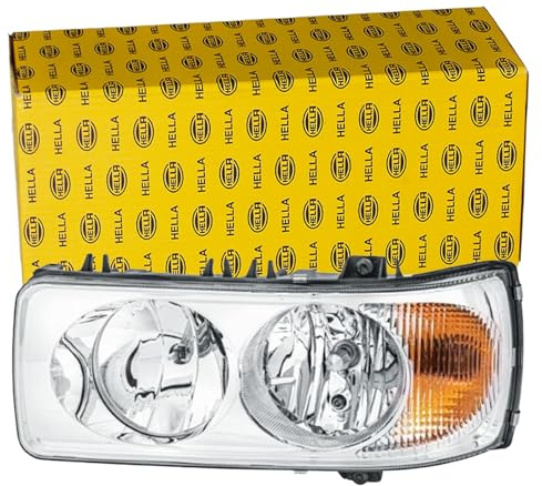 HELLA 1EJ 247 046-011 Halogen-Hauptscheinwerfer - ECE - für Rechtsverkehr | 1EJ 247 046-011, Frontscheinwerfer