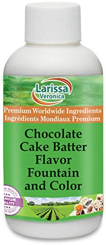Chocolate Cake Batter Flavor Fountain and Color (4 oz, ZIN: 528117) - 2 Pack