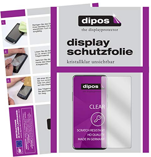 dipos I 6X Protector de Pantalla Compatible con OnePlus 7 Pro 5G pelicula Protectora Claro