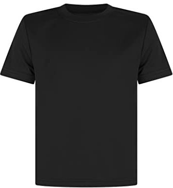 Kinder Funktionsshirt Sport T-Shirt für Jungen & Mädchen Leichtes Fußball Trikot für Schulsport Training & Sommer
