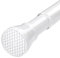 Shower Curtain Rail Extendable Curtain Poles 70-130 cm Tension Rods for Curtains Net Curtain Rods Extendable Shower Curtain Rod Telescopic Curtain Pole No Drilling Spring Rod for Windows,Bathroom