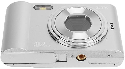 Appareil Photo Numérique, Camara Digital 48MP 1080P 8X Petit Appareil Photo avec Câble USB pour Adolescents étudiants