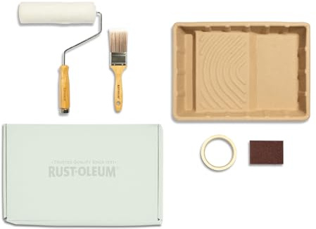 Rust-Oleum Ready to Roll - Eco Paint Kit (Large) - Garden Matt Paint 2.5L Fresh Greens