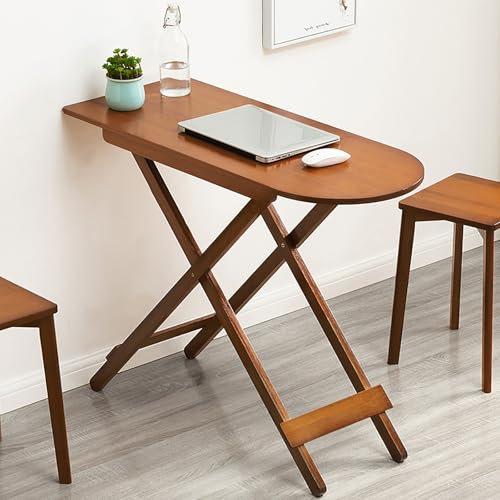 USFJATI Rechteckiger Bartisch Im Landhausstil, Moderner Rechteckiger Bartisch Aus Kiefernholz, Schmaler Bistrotisch, Tisch in Thekenhöhe, for Kleine Küchen Und Esszimmer