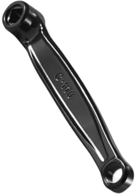 Baoblaze Braccio Sinistro della Bici Universale Universale Accessori Neri robusti per la pedivella di Bici Professionale, 170mm