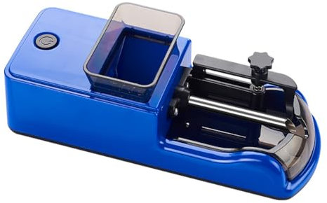VDLLQYN, Máquina automática eléctrica for Liar Cigarrillos, máquina de llenado de Cigarrillos portátil de Alta Potencia for Uso doméstico de 8,5/6,5 mm ，Enrollador eléctrico de Cigarrillos(Blue)