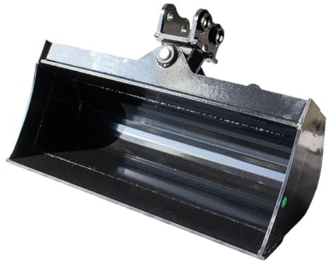 Benna inclinabile idraulica da 24 pollici (600 mm) - Accessorio for escavatore senza denti for cantieri edili