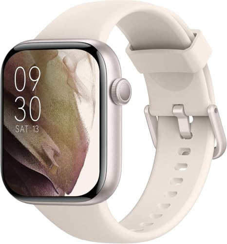 AcclaFit Smartwatch Uomo Donna, 1.85 Orologio Smartwatch con Effettua/Risposta Chiamate, 113 Sportive Smart Watch con Contapassi/SpO2/Sonno/Cardiofrequenzimetro, Impermeabil IP68 per iOS Android